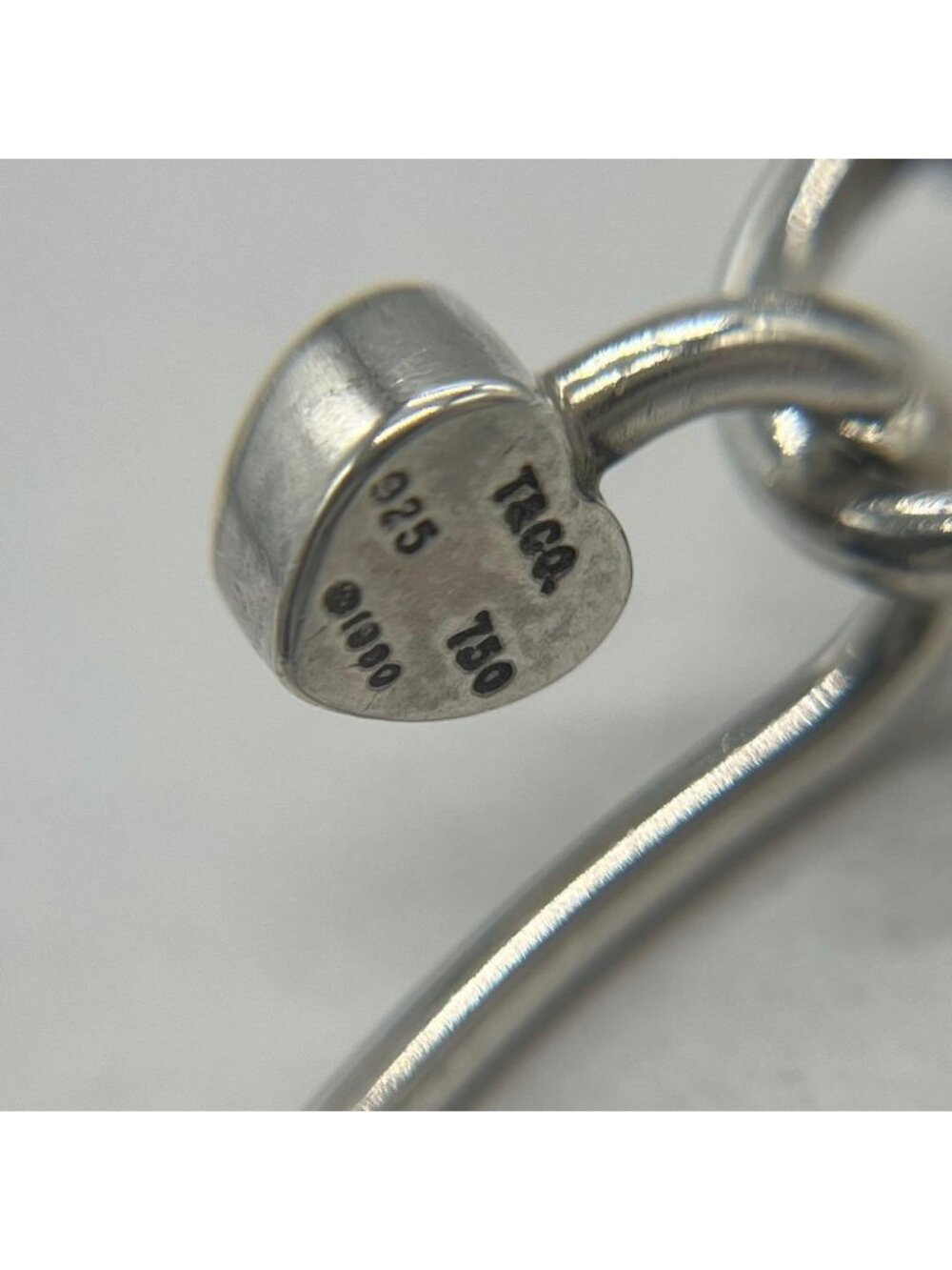 Tiffany & Co Double Heart Hook Bangle Combination Bracelet - Picture 7 of 15